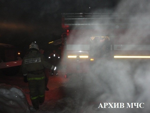Пожар в Солигаличском районе